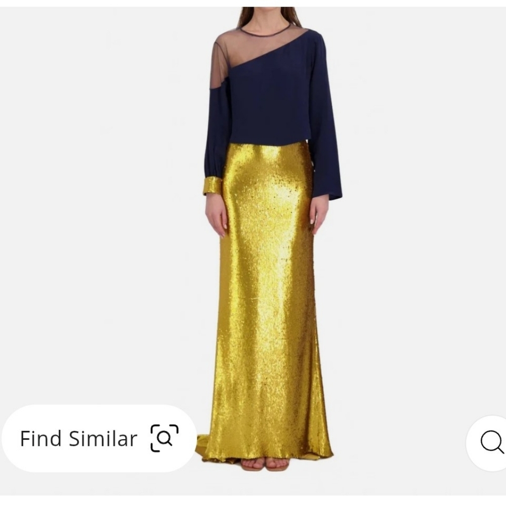 Sequin Skirt - Sun Gold (BethelHelena)